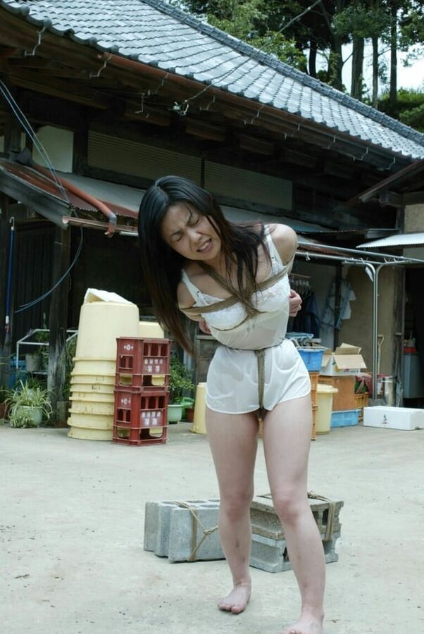 Asian Girl in bondage