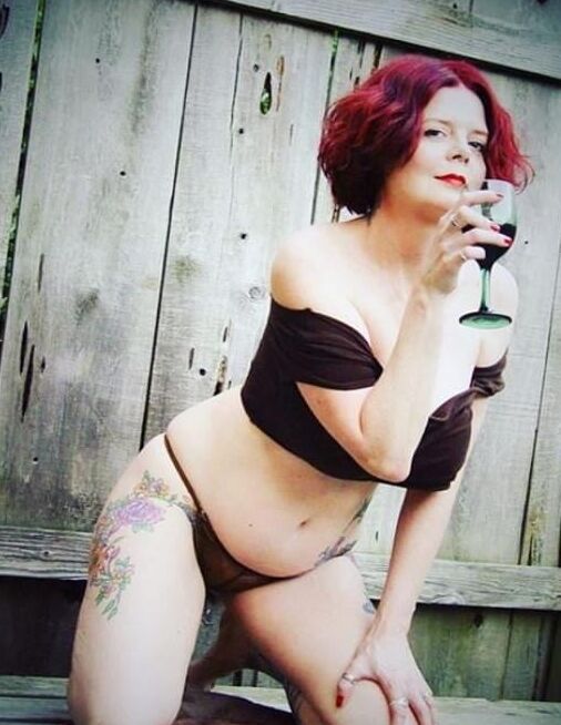Red hair and tattoos