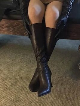 Bootsie in Her Boots and Bondage