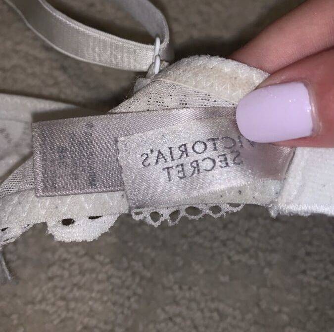 Girl Selling All Her Bombshell Bras