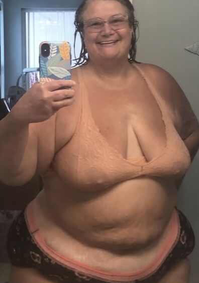 year old Horny ssbbw granny