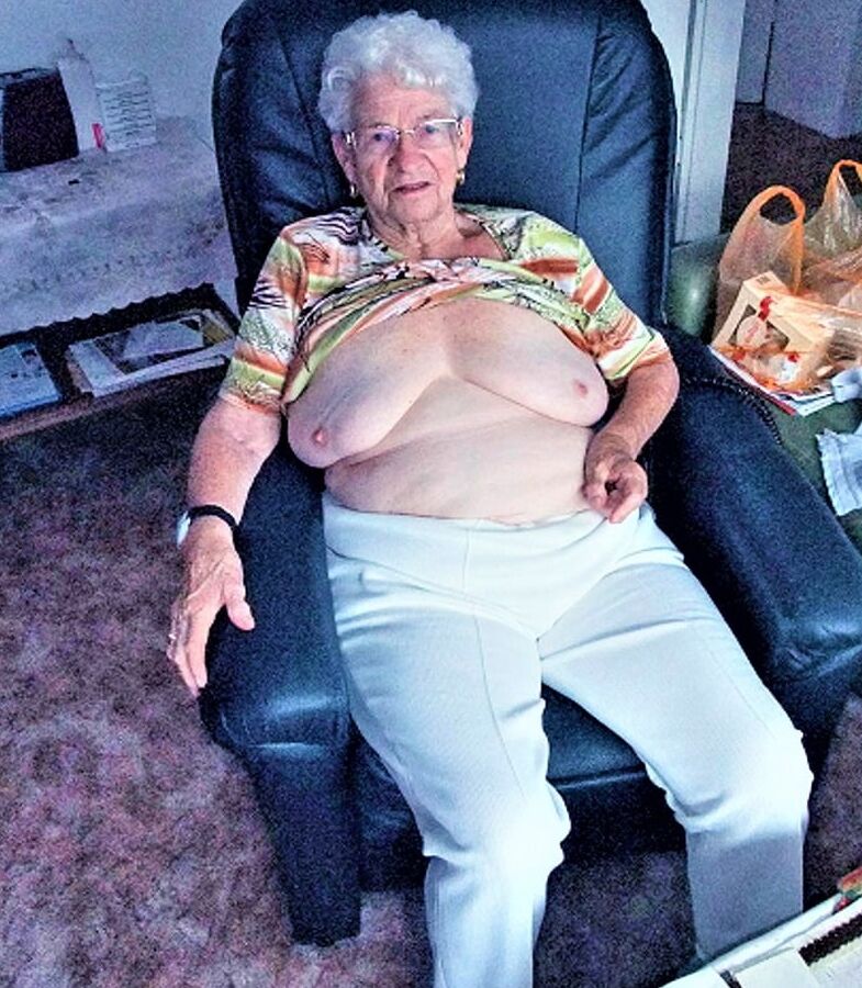 Grandma&;s Big Tits