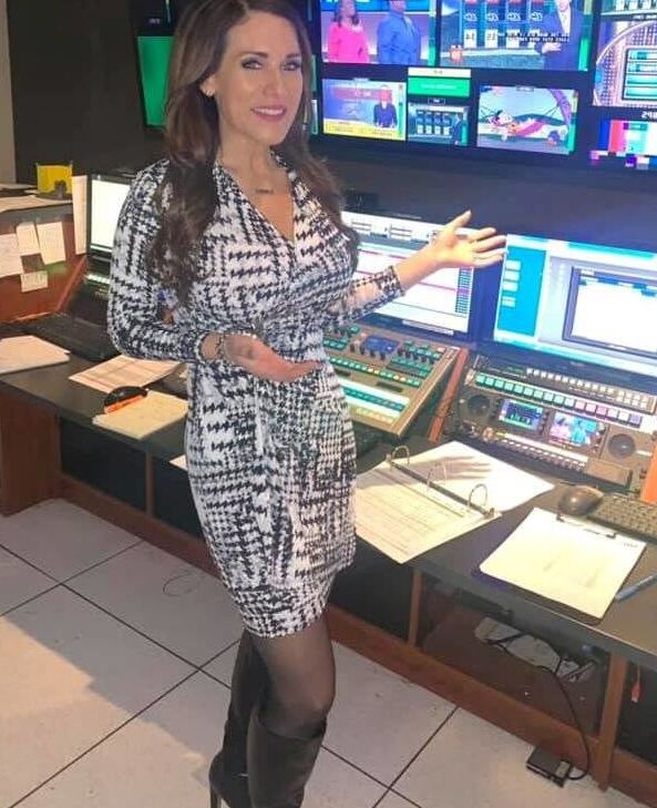 Female Celebrity Boots &amp; Leather - Erin Logan