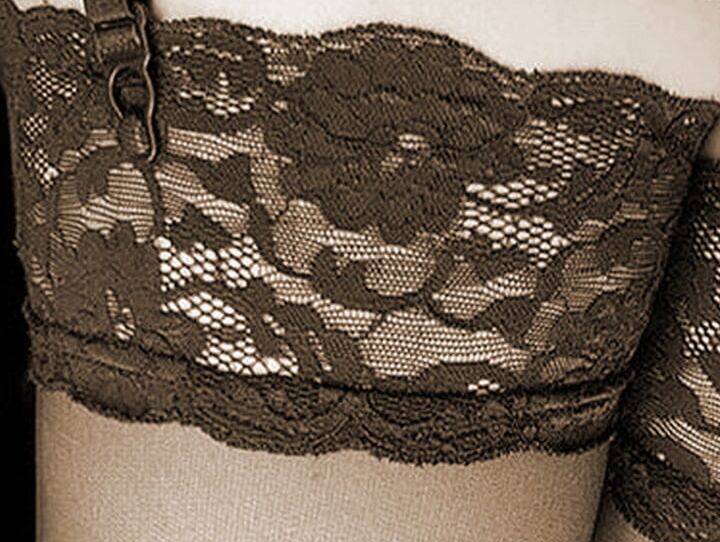 Hold up stockings are always sexy and seductive
