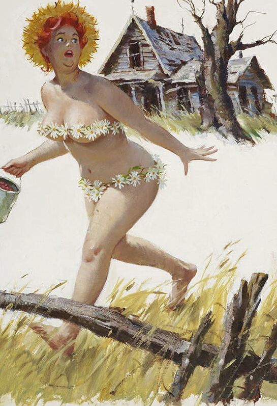 Plus-Size Pin-Up Hilda