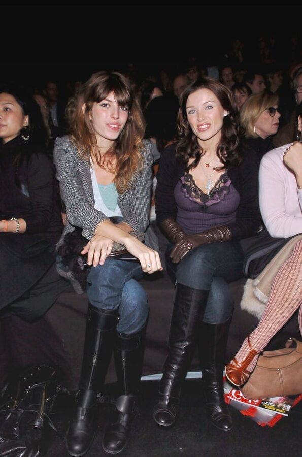Female Celebrity Boots &amp; Leather - Dannii Minogue