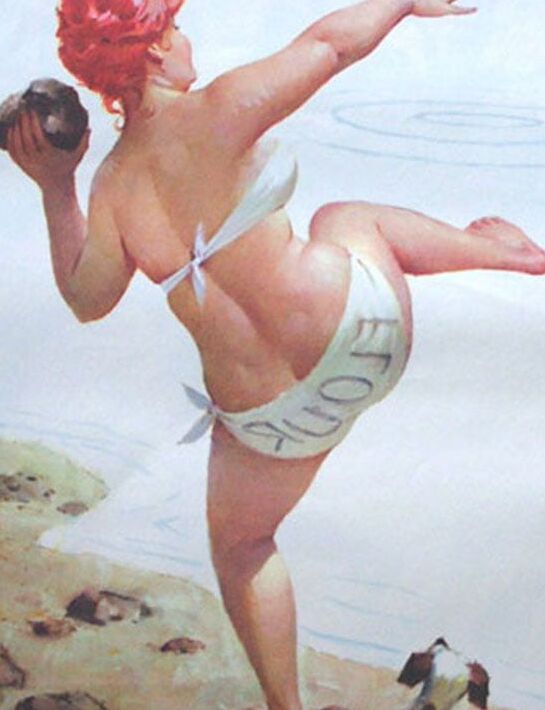 Plus-Size Pin-Up Hilda