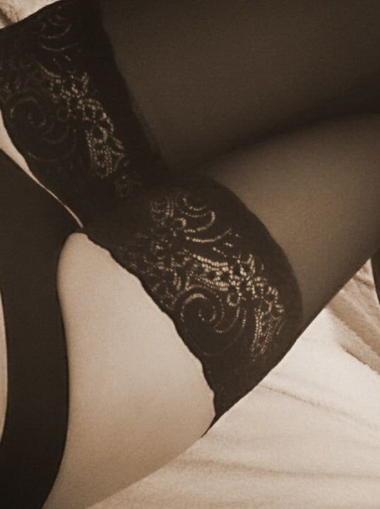 Hold up stockings are always sexy and seductive