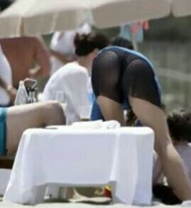 Shakira&;s Ass in a Thong..