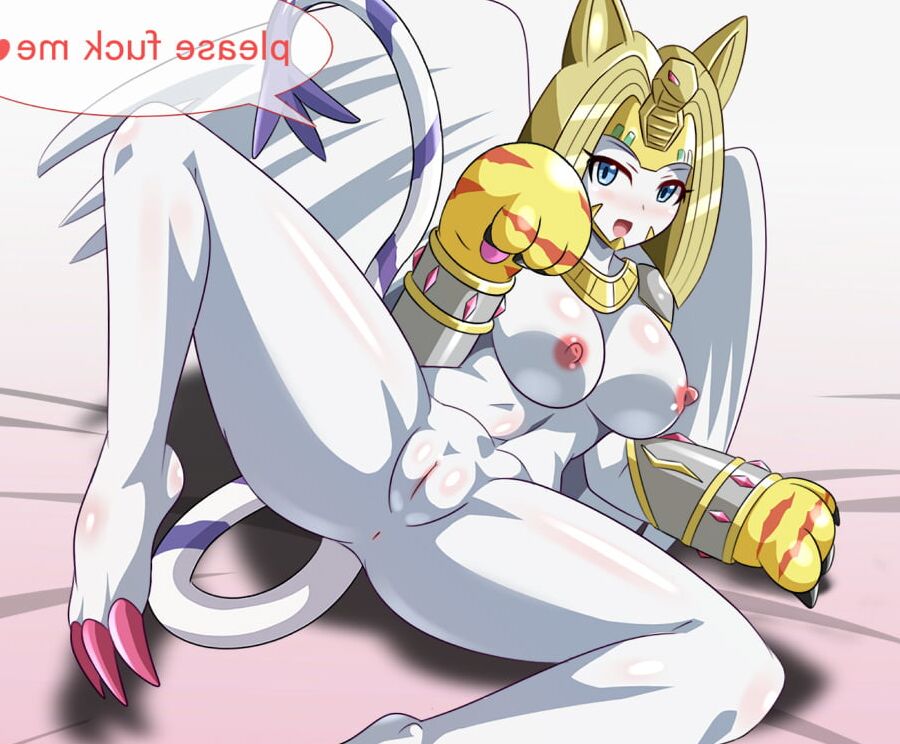 Gatomon, nefertimon hentai
