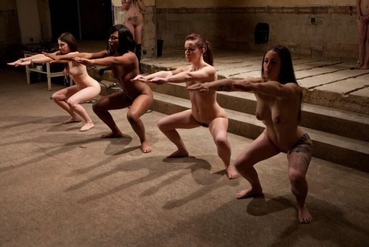 Young ladies in bdsm training