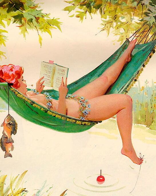 Plus-Size Pin-Up Hilda