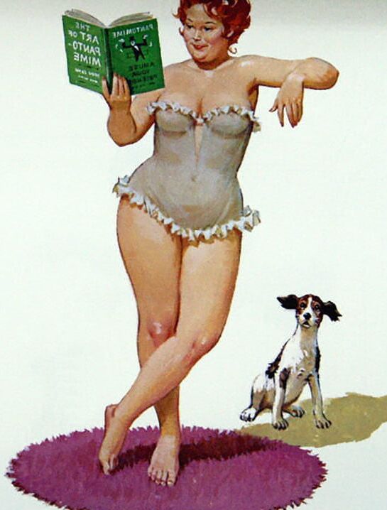Plus-Size Pin-Up Hilda