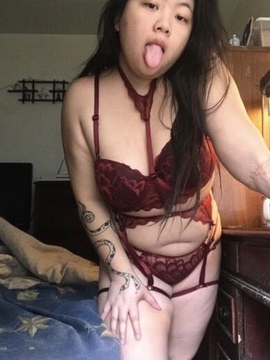 Horny in new lingerie
