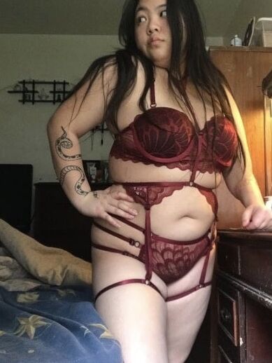 Horny in new lingerie