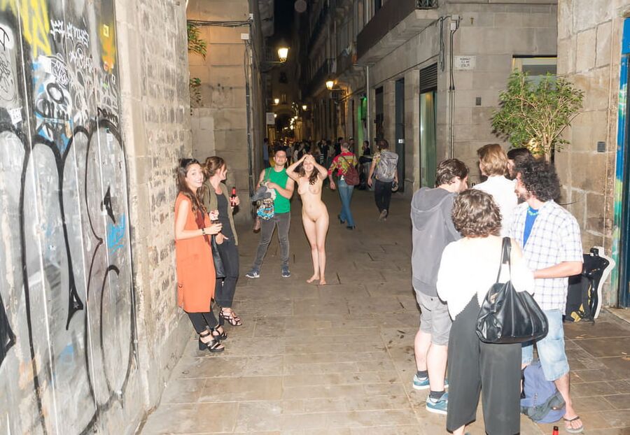 Naked in Barcelona