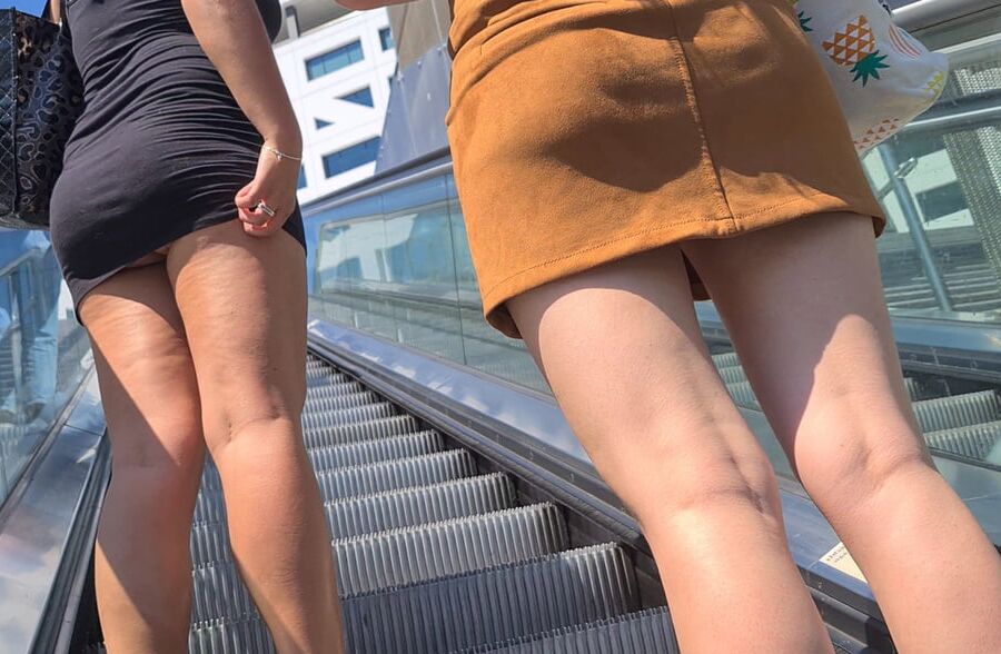 Upskirt and ass