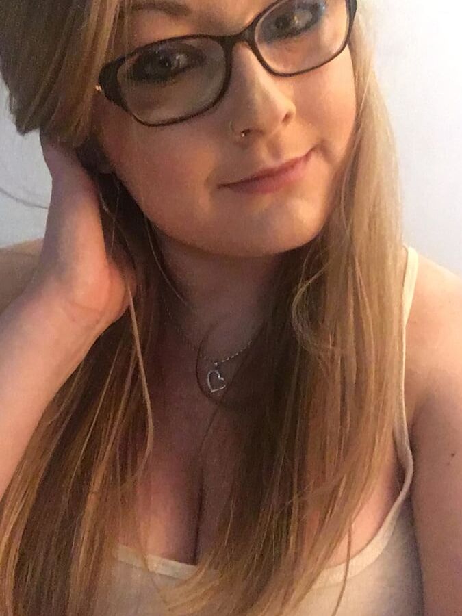 Busty Blonde With Glasses