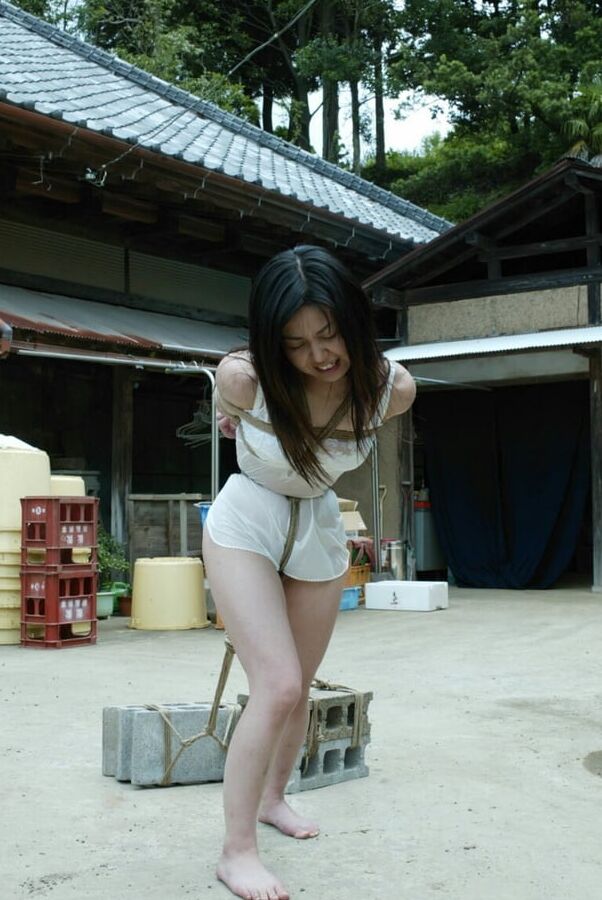 Asian Girl in bondage