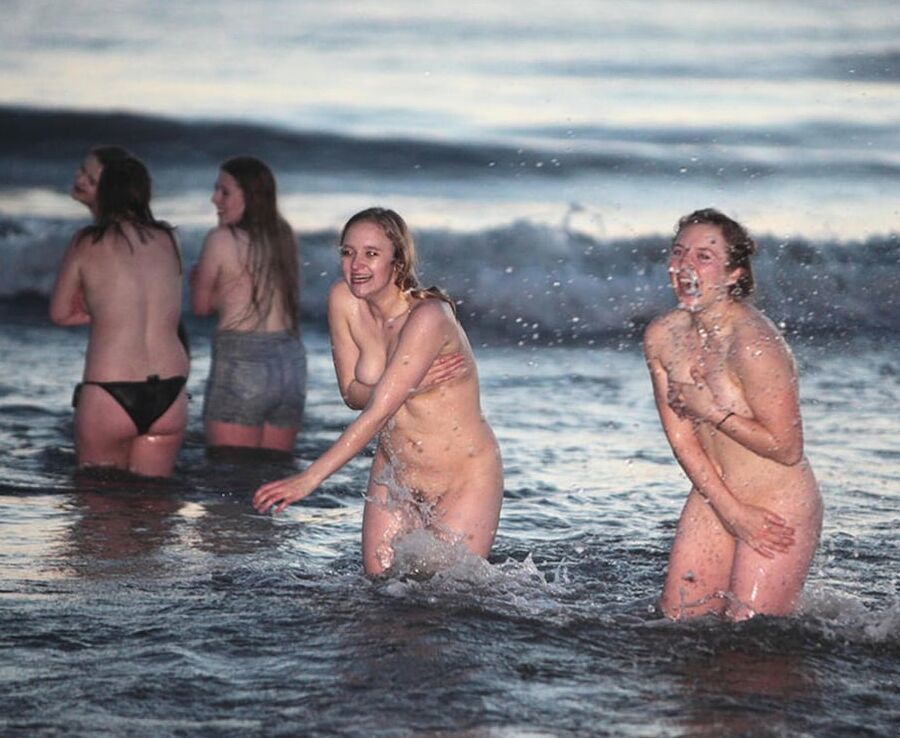 St Andrews skinny dipping