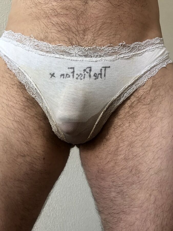 I peed in the loo like a good boy ...