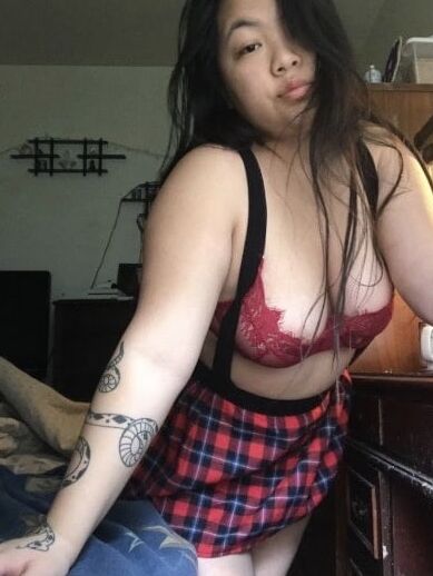 Horny in new lingerie