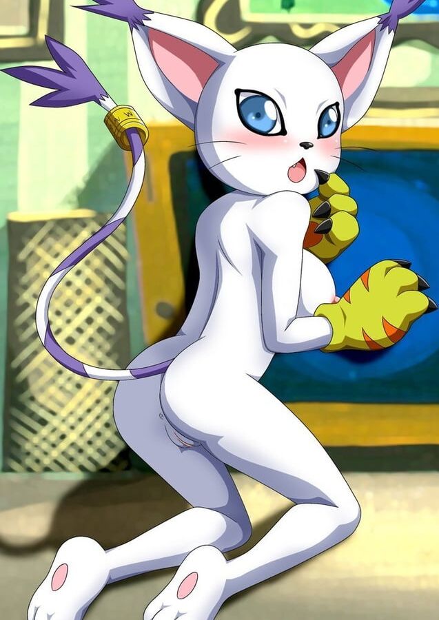 Gatomon, nefertimon hentai