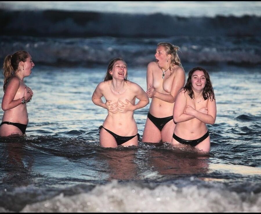 St Andrews skinny dipping