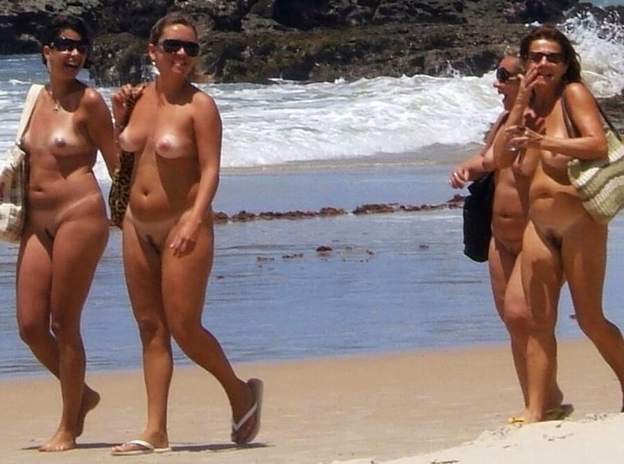Top Hairy Milfs Naked on the Fkk Beach in Brazil