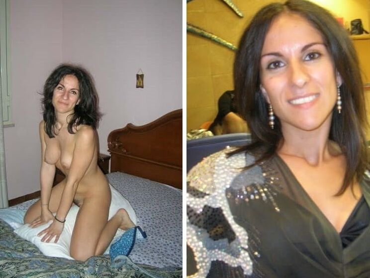 Webslut club dressed and undressed