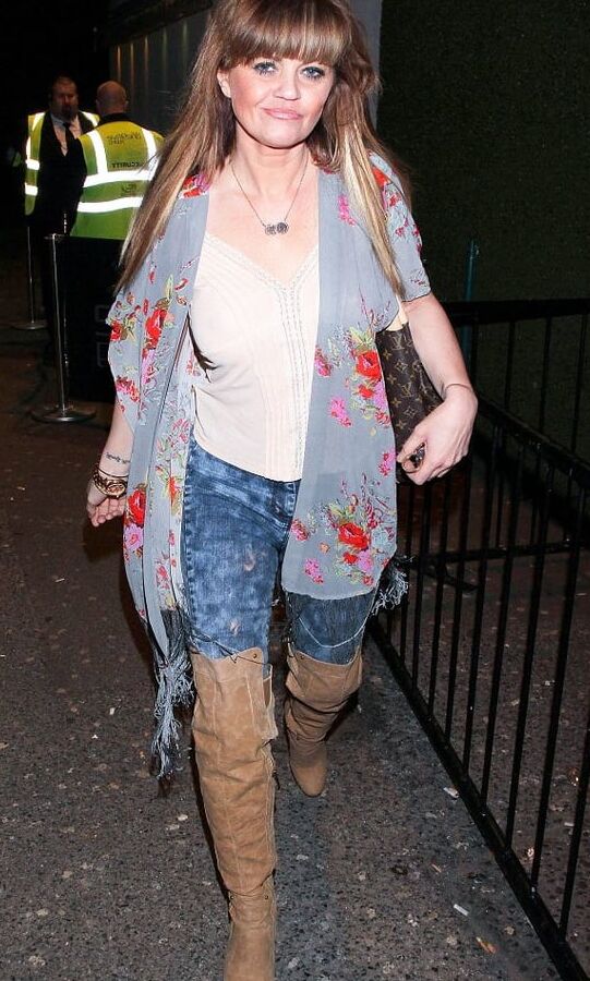 Female Celebrity Boot&amp; Leather - Danielle Westbrook