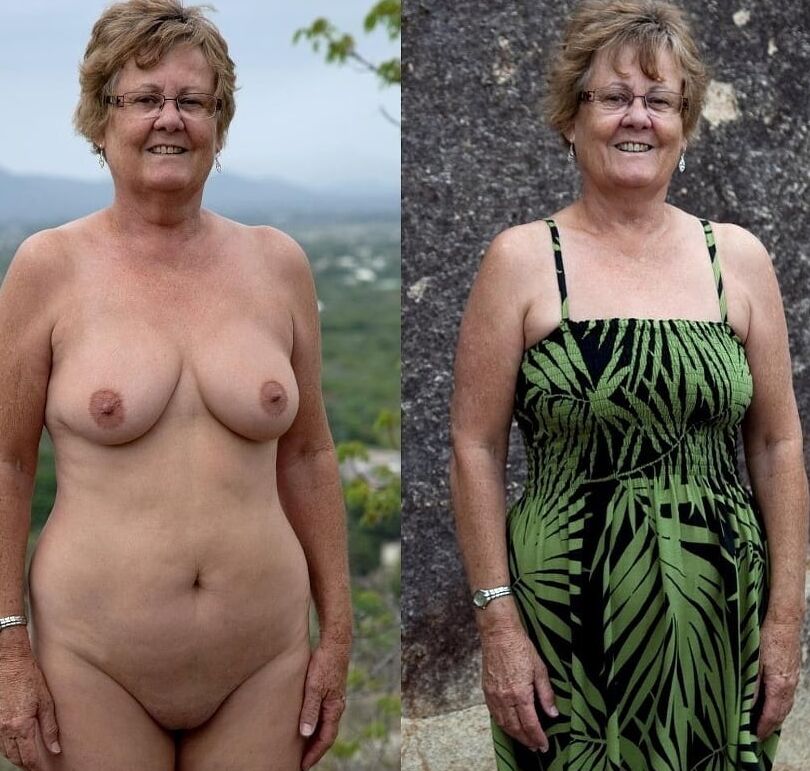 dressed undressed mature amateurs
