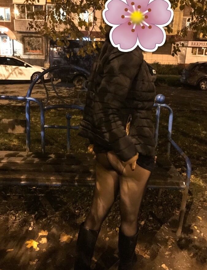 Exhibitionist Eva from Russia