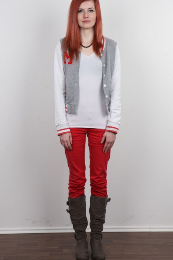 Skinny Petite Redhead