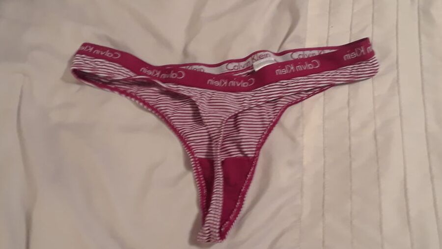 Wifes panties thong sexy want a pair