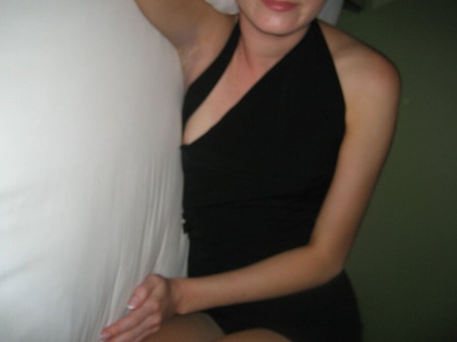Hot blonde gf enjoying vacation