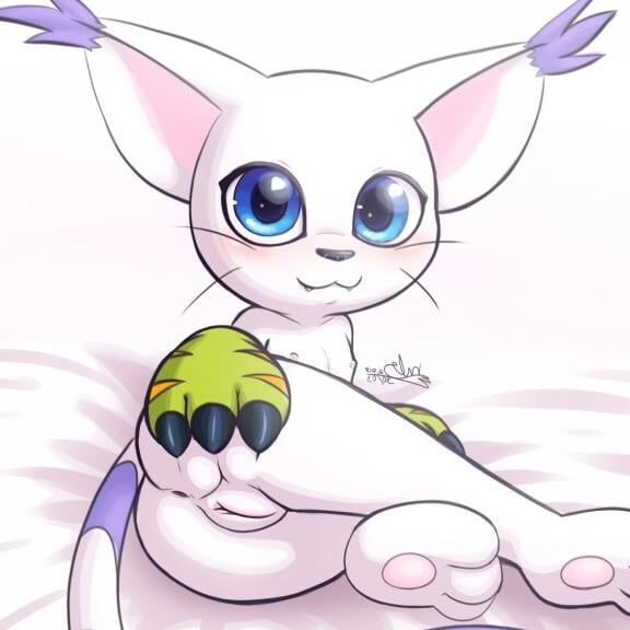 Gatomon, nefertimon hentai