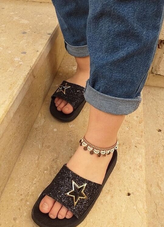 Turkish pretty women in clothing showing off