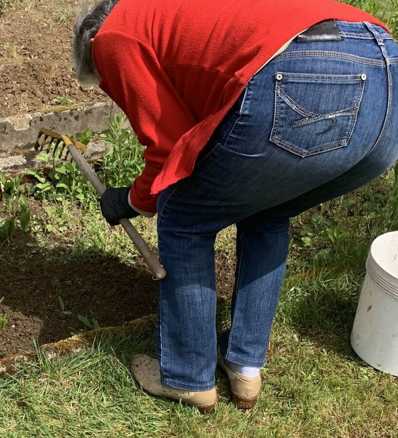 granny gardening