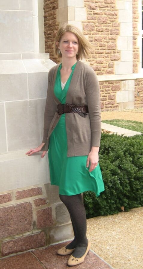 USA Fashionista Wife in Tights