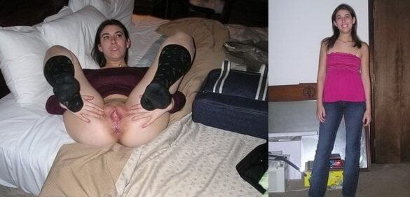 Webslut club dressed and undressed