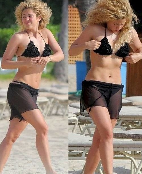 Shakira&;s Ass in a Thong..