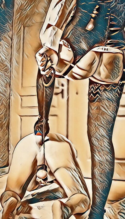 Femdom visual effect
