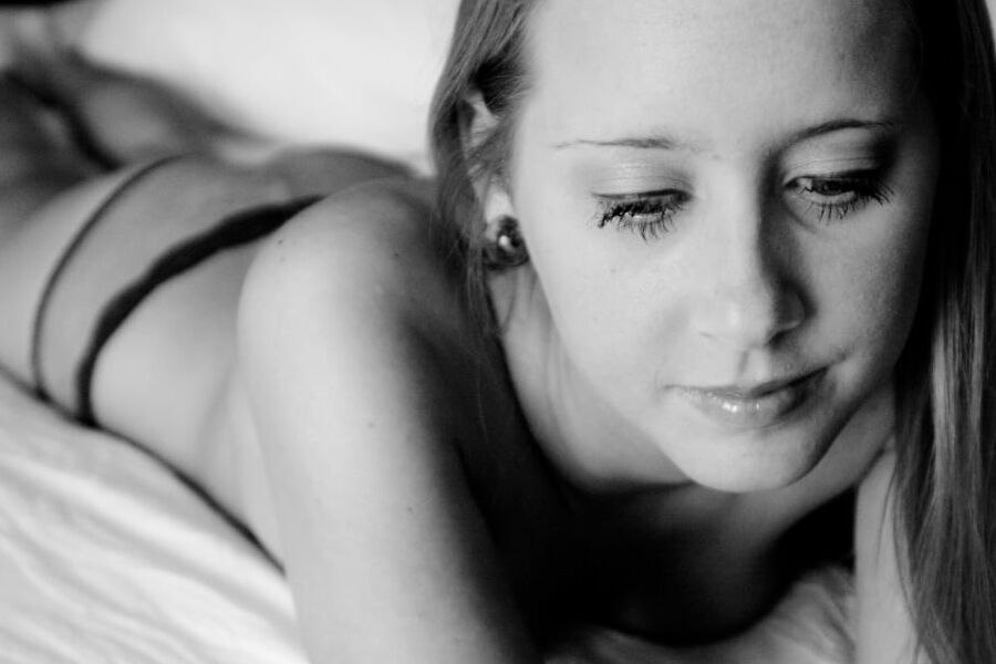 Hot Blonde Boudoir