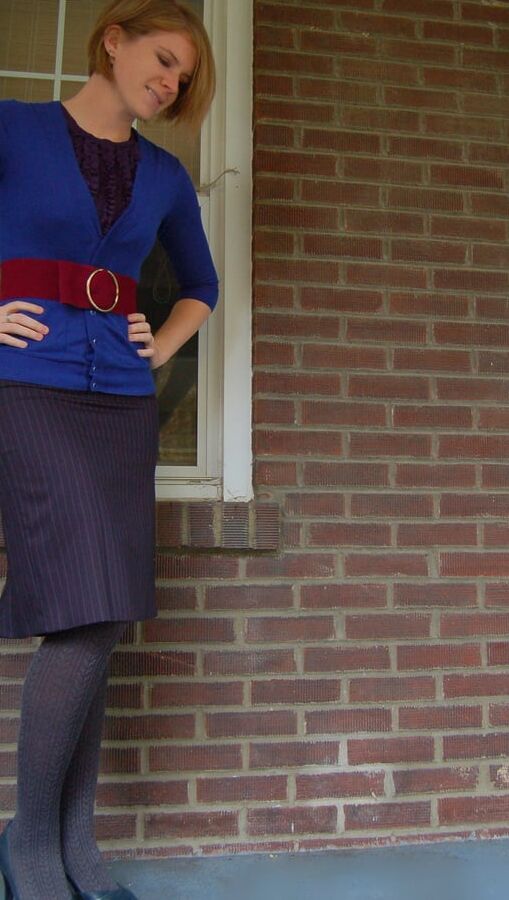 USA Fashionista Wife in Tights