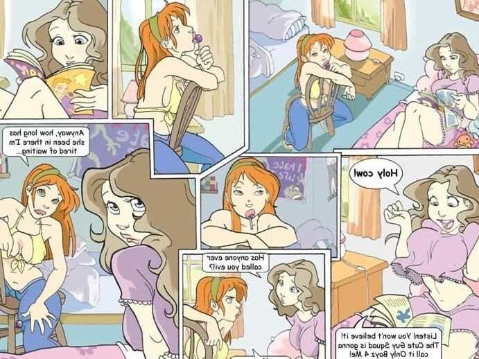 Super old College Lesbian comic