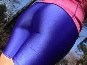 Lycra ass