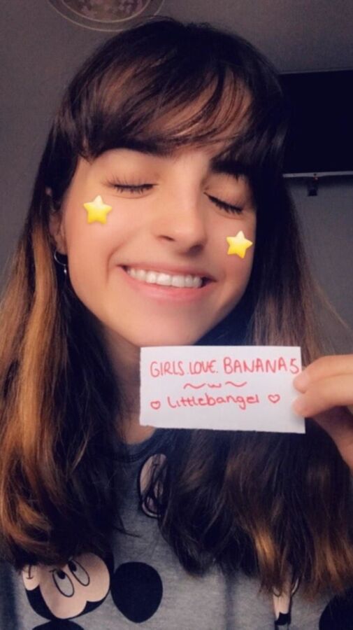 Mädchen lieben Bananen