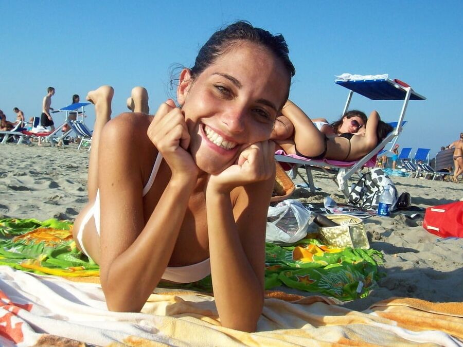 Italian Slut Webwhore Exposed Vacation Brunette Bitch Pig