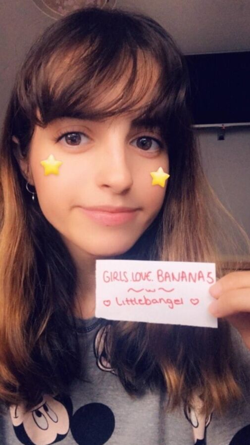 Mädchen lieben Bananen